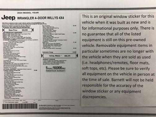 2024 Jeep Wrangler Willys