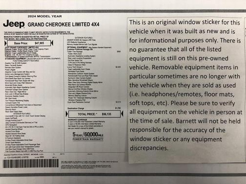 2024 Jeep Grand Cherokee Limited