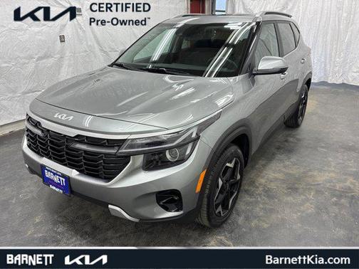 Steel Gray 2024 Kia Seltos EX