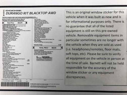 2024 Dodge Durango R/T Plus AWD