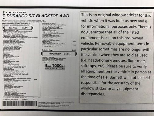 2024 Dodge Durango R/T Premium AWD