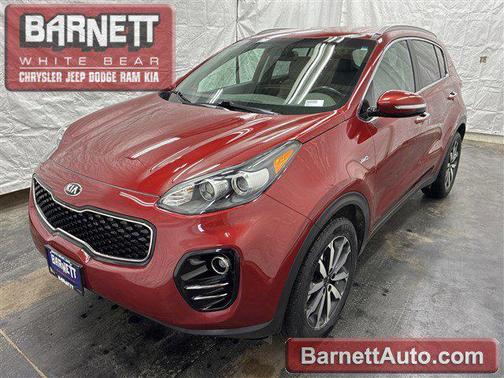 Hyper Red 2018 Kia Sportage EX