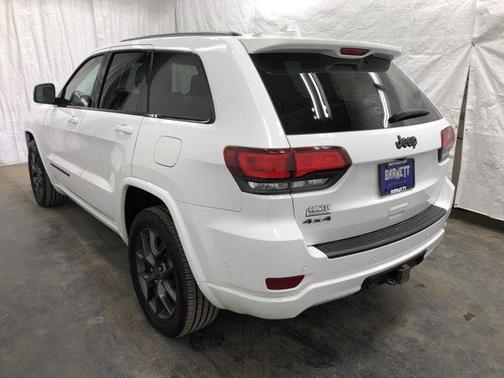 Bright White Clearcoat 2021 Jeep Grand Cherokee 80th Anniversary 4x4