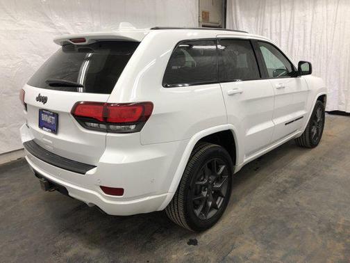Bright White Clearcoat 2021 Jeep Grand Cherokee 80th Anniversary 4x4
