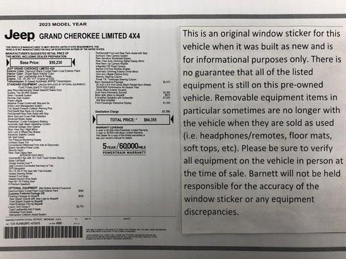 2023 Jeep Grand Cherokee Limited