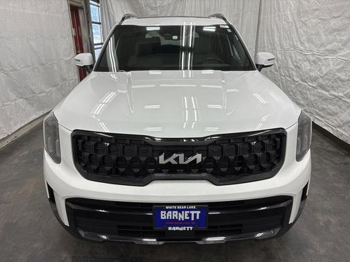 Glacial White Pearl 2024 Kia Telluride EX X-Line