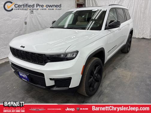 Bright White Clearcoat 2024 Jeep Grand Cherokee L Limited