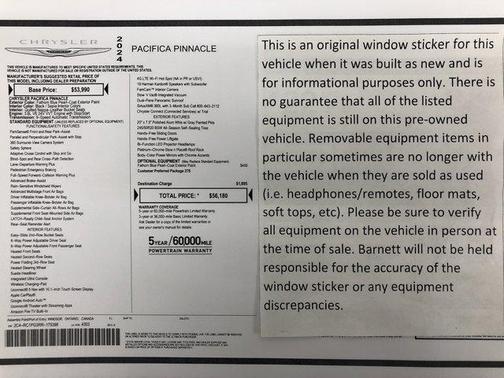 Fathom Blue Pearlcoat 2024 Chrysler Pacifica L