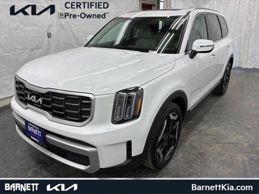 Glacial White Pearl 2025 Kia Telluride S