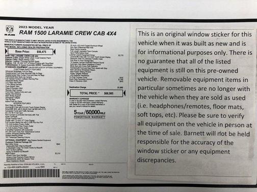 2023 RAM 1500 Laramie