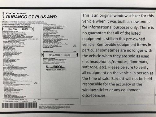 2024 Dodge Durango GT Plus