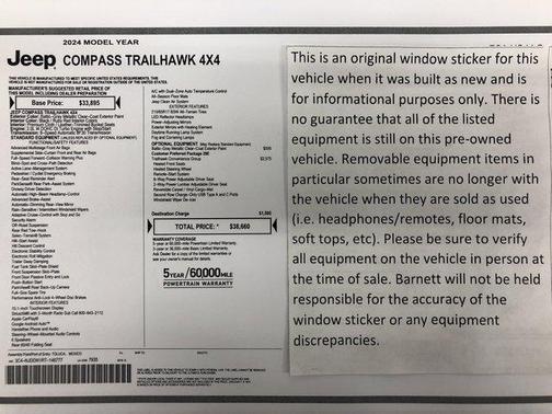 2024 Jeep Compass Trailhawk