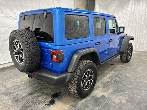 Hydro Blue Pearlcoat 2025 Jeep Wrangler Rubicon