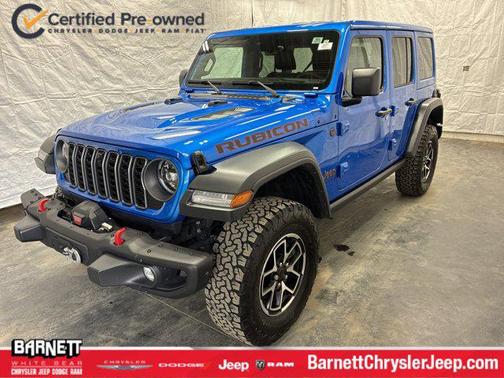 Hydro Blue Pearlcoat 2025 Jeep Wrangler Rubicon