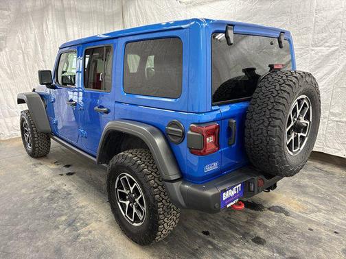 Hydro Blue Pearlcoat 2025 Jeep Wrangler Rubicon