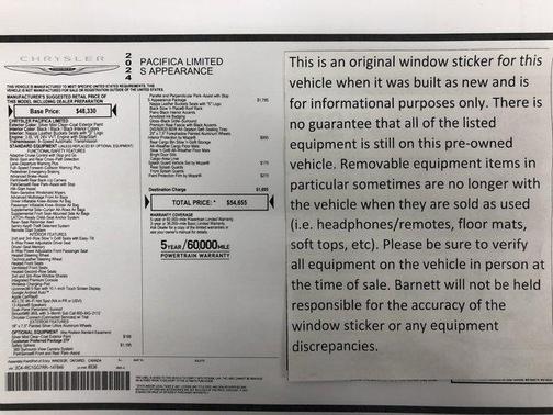 2024 Chrysler Pacifica Limited