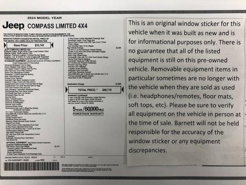 2024 Jeep Compass Limited