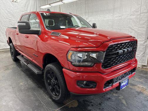 Flame Red Clearcoat 2024 RAM 2500 Big Horn Crew Cab 4x4 6'4' Box