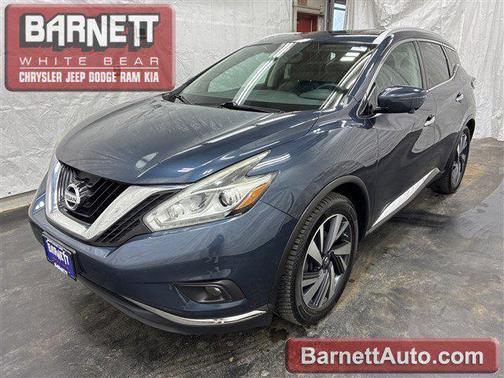Arctic Blue Metallic 2016 Nissan Murano Platinum