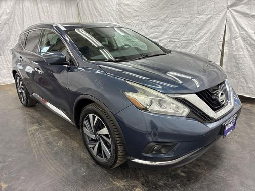 Arctic Blue Metallic 2016 Nissan Murano Platinum