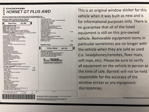 2024 Dodge Hornet GT Plus AWD