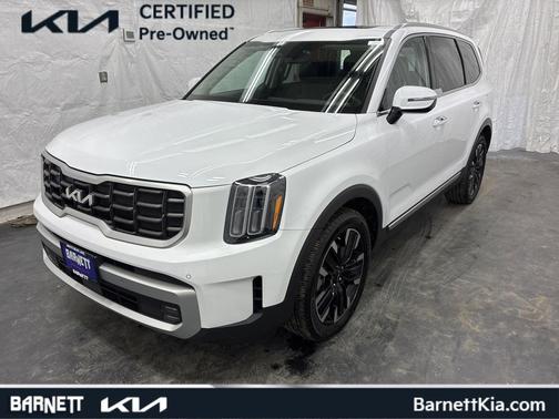 Glacial White Pearl 2023 Kia Telluride SX