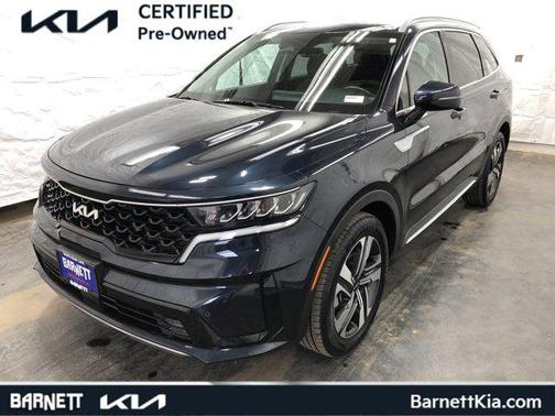 Gravity Blue 2023 Kia Sorento Hybrid EX