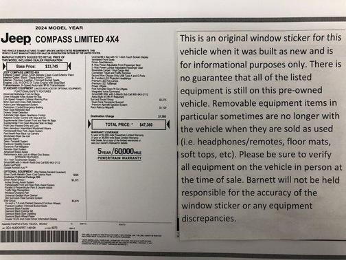 2024 Jeep Compass Limited