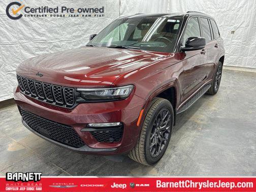 Velvet Red Pearlcoat 2025 Jeep Grand Cherokee Summit