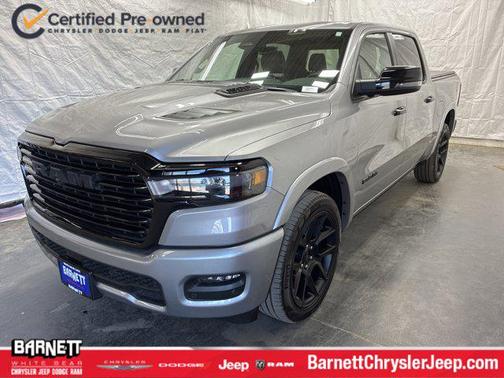 Billet Silver Metallic Clearcoat 2025 RAM 1500 Laramie