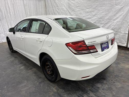 Taffeta White 2015 Honda Civic LX