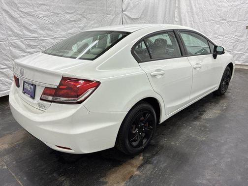 Taffeta White 2015 Honda Civic LX