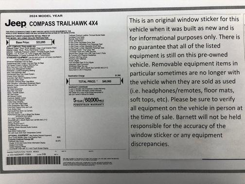 2024 Jeep Compass Trailhawk