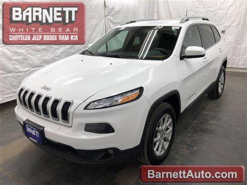 Bright White Clearcoat 2017 Jeep Cherokee Latitude