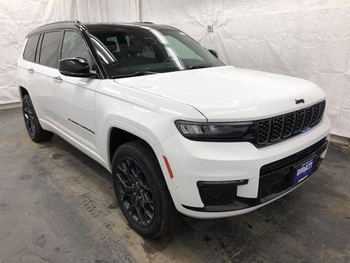 Bright White Clearcoat 2024 Jeep Grand Cherokee L Summit