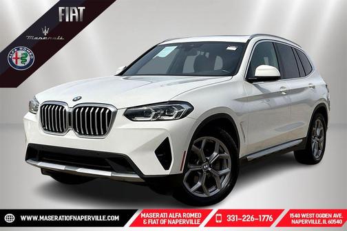 White 2023 BMW X3 xDrive30i