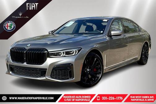 Donington Gray Metallic 2022 BMW 750 i xDrive