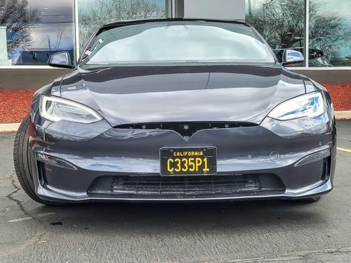 Gray 2021 Tesla Model S Long Range