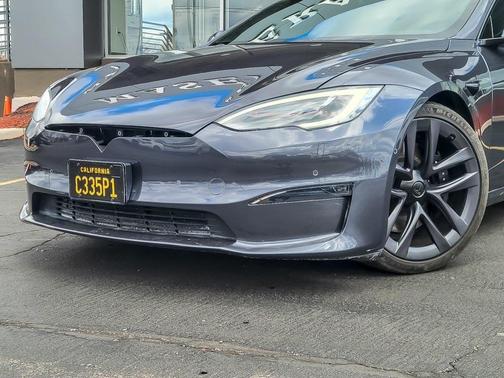 Gray 2021 Tesla Model S Long Range