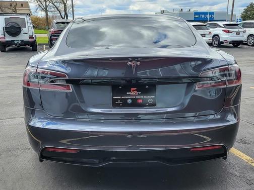 Gray 2021 Tesla Model S Long Range