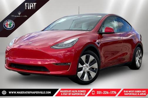 Red Multi 2021 Tesla Model Y Long Range
