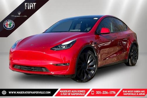 Red Multi 2021 Tesla Model Y Performance
