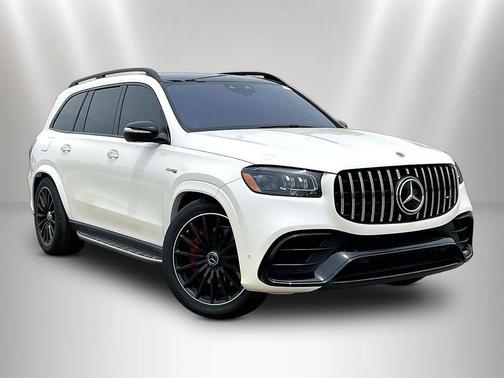 White 2023 Mercedes-Benz AMG GLS 63 Base 4MATIC