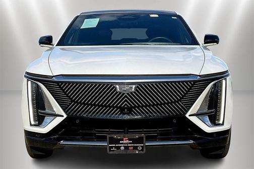 Crystal White Tri-Coat 2024 Cadillac LYRIQ Luxury