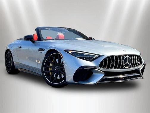 Cirrus Silver Metallic 2022 Mercedes-Benz AMG SL 63 Base