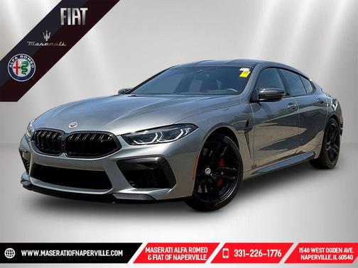 Skyscraper Gray Metallic 2023 BMW M8 Competition Gran Coupe