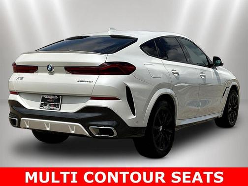 White Metallic 2023 BMW X6 xDrive40i