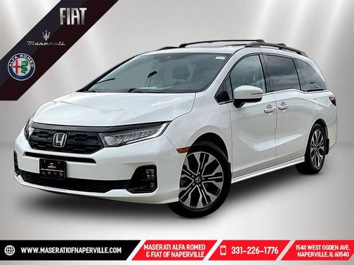 Platinum White Pearl 2025 Honda Odyssey Elite
