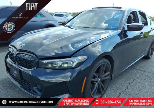 Black Sapphire Metallic 2023 BMW M340 i xDrive