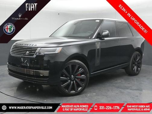 Santorini Black 2025 Land Rover Range Rover P615 SV